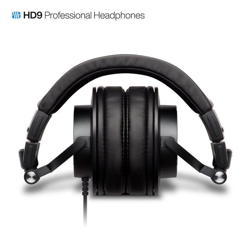PreSonus HD9 Professional Monitoring Headphones â€” High-Power Handling, Closed-Back, Circumaural Acoustic Design Studio Recording Headphones for Professional Mixing and Monitoring - Image 5